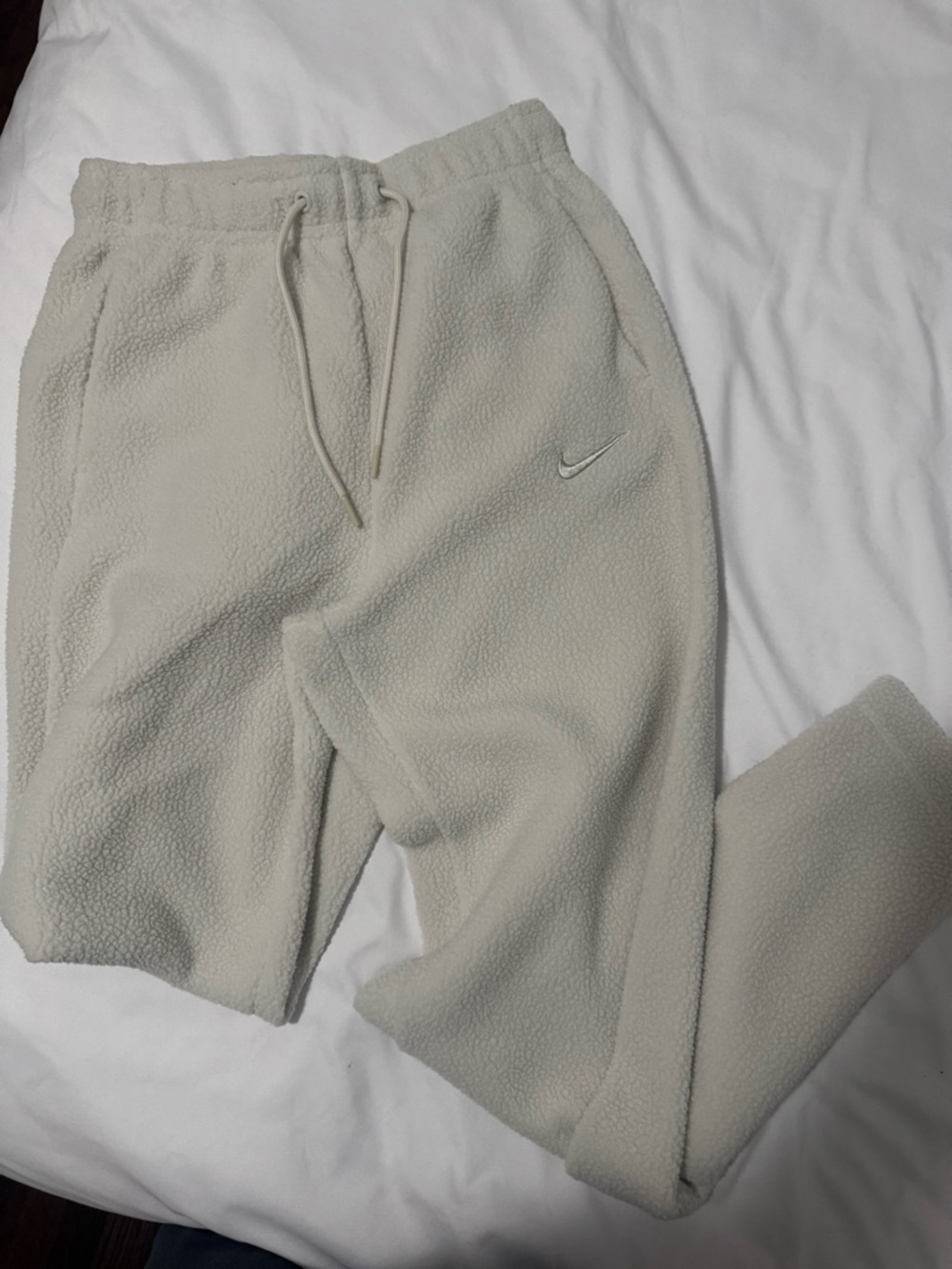 Nike Cream Sherpa Fleece Pants